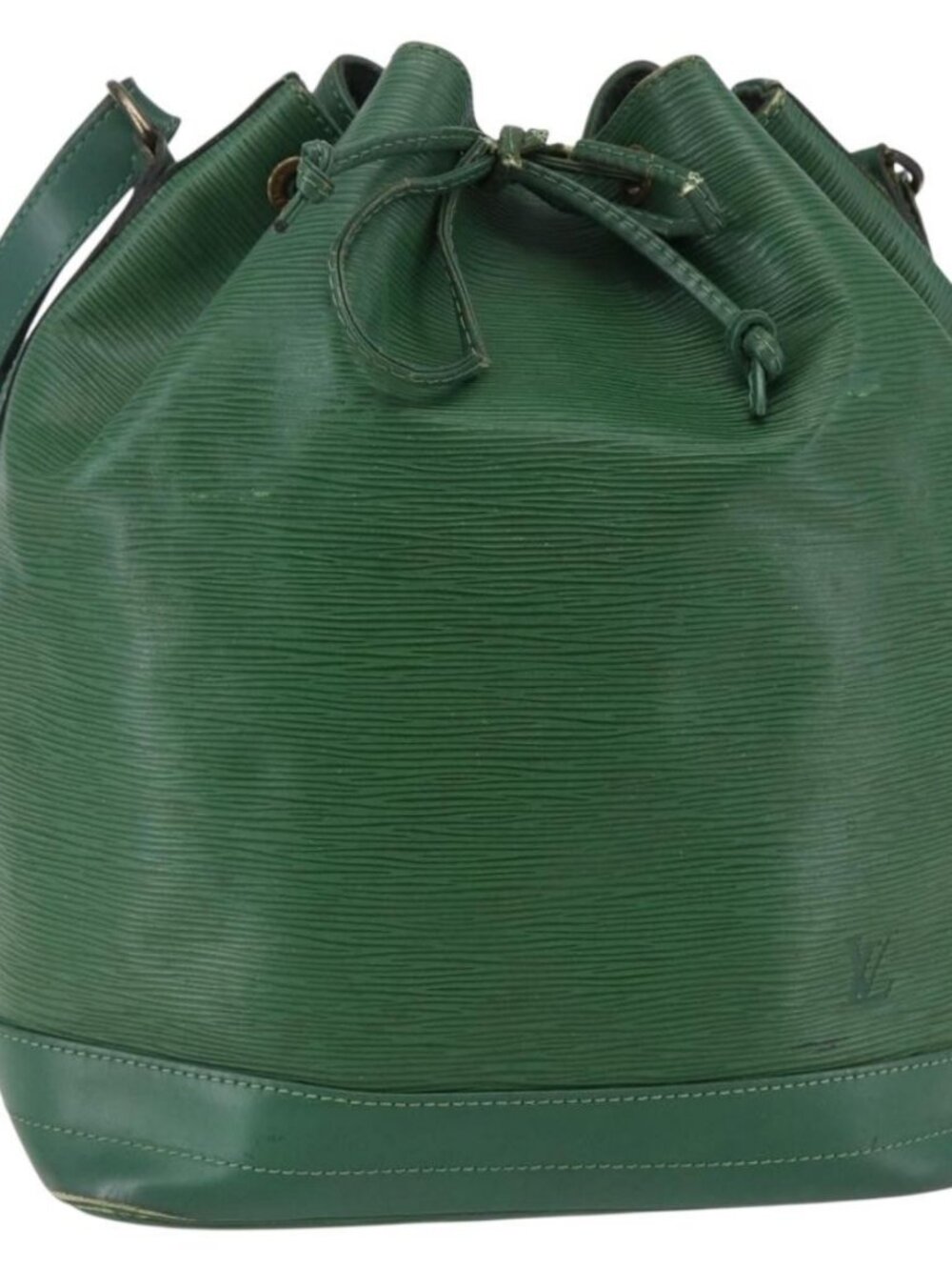 Authentic LOUIS VUITTON Epi Noe Shoulder Bag Green M44004 LV